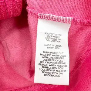 Juicy Couture Womens Hot Pink Velour Rhinestone Y2K Bling College Hoodie Size S thumbnail 5
