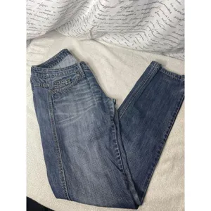 Sisley woman's jeans‎ Blue Size 26 thumbnail 3