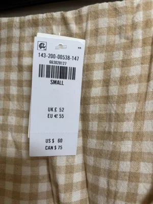 Abercrombie Gingham Mini Skirt thumbnail 4