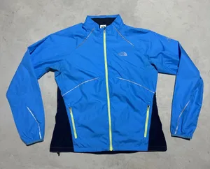 The North Face Women's L Torpedo Alka Flight Series Jacket Lightweight Blue Zip thumbnail 1