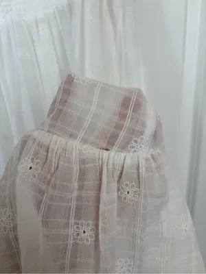 Anthropologie Cap-Sleeve Lace-Up Babydoll Dress Size XL thumbnail 8