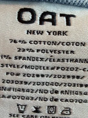 Oat New York Wide Leg Barrel Jeans Light Wash Denim Quiet Luxury Size 10/30 thumbnail 14