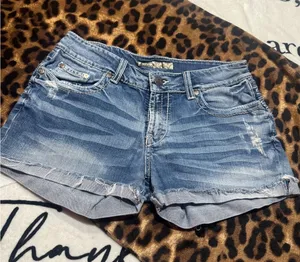 BKE denim shorts, size 28. thumbnail 1
