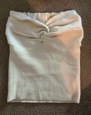 Strapless Top Tan thumbnail 1