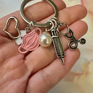 Nurse charm key chain thumbnail 2