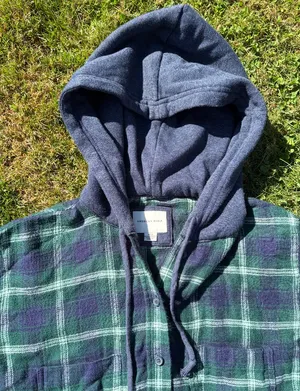American Eagle Hooded Flannel thumbnail 5