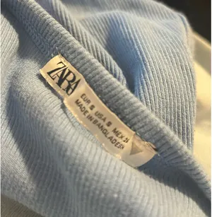 Zara blue top thumbnail 2