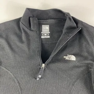 The North Face Flight‎ Series Jacket Womens Small Black Long Sleeve TNF 1/4 Zip thumbnail 2