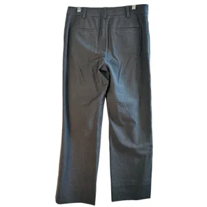 Talbots Heritage Gray Wool Blend Straight Leg Dress Pants Womens Sz 2 Old‎ Money thumbnail 2