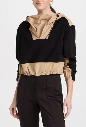 Sweaty Betty Norse Sherpa Pullover Size 12 thumbnail 1