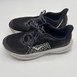Hoka Mach 6 Womens Running Shoes Black White Size 8B thumbnail 6