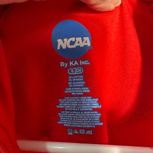 NCAA Ohio State Red Full Zip Long Sleeve Lightweight Jacket Size Small EUC thumbnail 4
