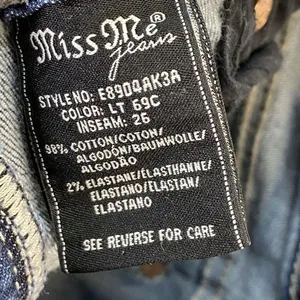 Miss Me Jeans‎ Women's Size 26 signature ankle skinny Denim Embellished Pockets thumbnail 10