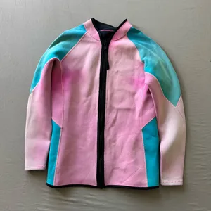 Vintage pink neoprene wetsuit jacket Size XXL thumbnail 1