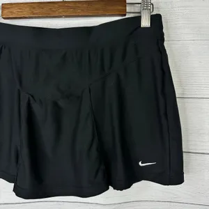 Nike Womens size XS Fit Dry Black Skort Tennis Pickleball Athletic 348349 thumbnail 3