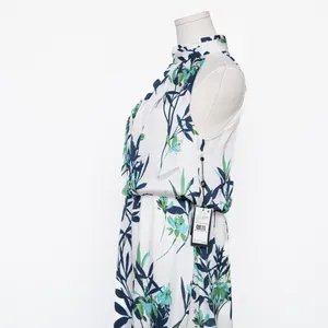 Adrianna Papell Floral Halter Midi‎ Dress thumbnail 13