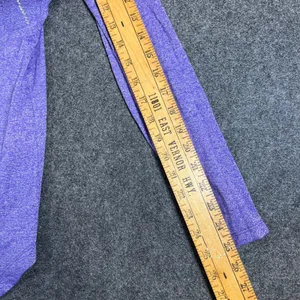 Lululemon Better Everyday Long Sleeve Shirt Purple Space Dye Heathered Top Small thumbnail 7