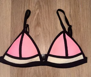 Triangl Pink & Black Bikini Top Bundle thumbnail 1