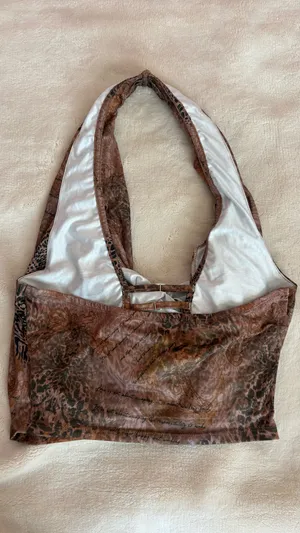 Halter Top Shein thumbnail 4