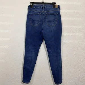 American Eagle Outfitters Jeans Women's Size 10 curvy hi rise next level stretch thumbnail 4