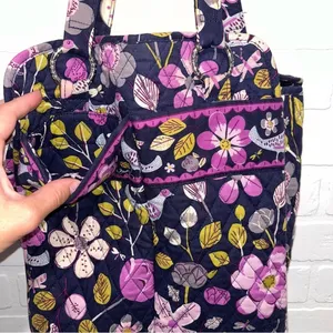 Vera Bradley Shoulder Tote Bag w/Two Magnetic Front Pocket thumbnail 4