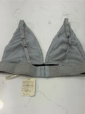 Free People Grey Triangle Bralette — We The Free thumbnail 2