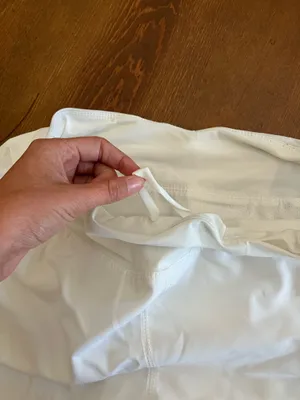 White Amazon Shorts Athletic thumbnail 4