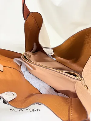 COACH 76088 Hadley hobo in colorblock Chalk Multicolor thumbnail 3