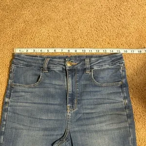 American Eagle Next Level Curvy High-Waisted Jeggings Jeans thumbnail 9