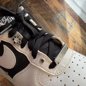 Nike Air Force 1 Low '07 PRM white black sneakers shoes mens 7.5 women’s 9 thumbnail 4