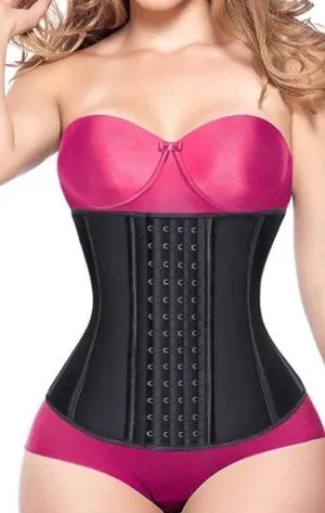 NWT Latex Waist Trainer Hourglass Corset thumbnail 1