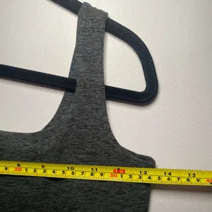 Beyond Yoga One and Only Heathered Gray One Strap Mini Dress Athleisure Small thumbnail 9