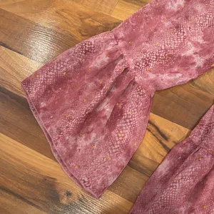 Altar’d state pink tier dress‎ size small thumbnail 4