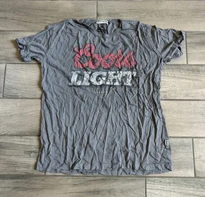 The Laundry Room Coors Light Graphic Tee in Gray and Red thumbnail 1