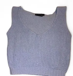 Pretty Little Thing Cropped Sweater Vest  thumbnail 1