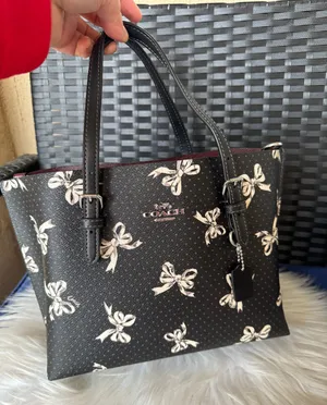 Coach NWT Mollie Tote Bag 25 With Bow Print Style CY648 $375 thumbnail 8