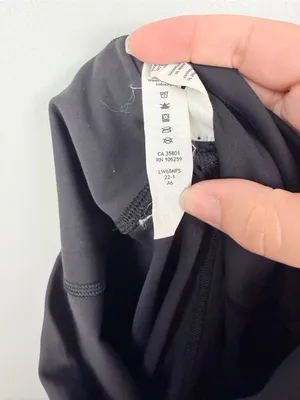 Lululemon Women Wunder Train HR Crop 23” Everlux LW6BNFS Black Size 2 thumbnail 4