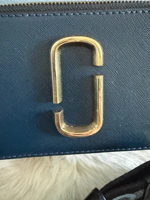 Marc Jacobs The Snapshot Navy Blue Sea Crossbody Camera Bag. Measures approximat thumbnail 2