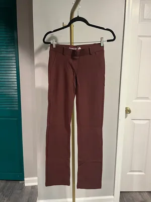 NEW Betabrand Classic DPYP™ Dress Pant Yoga Pant | Straight (Burgundy) thumbnail 6