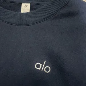 Alo Yoga NWOT Accolade Crew Neck Pullover Sweatshirt Navy Size M Oversized thumbnail 6