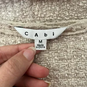 CAbi Estate Chenille Womens Blazer Sz M Lagenlook Artsy Knit 985 Quiet Luxury thumbnail 10