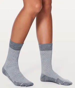 New With Tags Lululemon Wool Be Warm Socks Sz S/M thumbnail 1