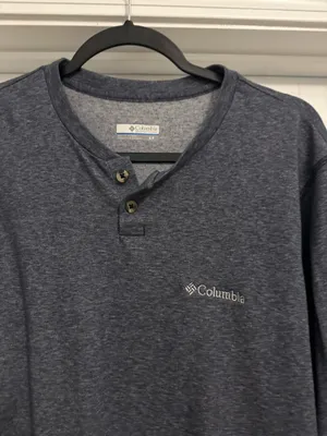 Blue Columbia button up long sleeve thumbnail 2