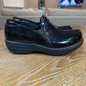 Abeo‎ Gisel Clogs Patent Black Slip On Size 8 thumbnail 4