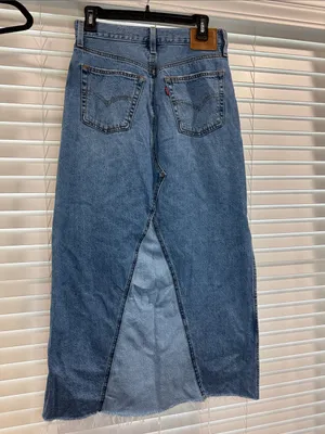 Levi’s Classic Blue Denim skirt - Blue thumbnail 3