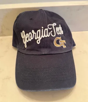 Georgia Tech Hat Blue thumbnail 1