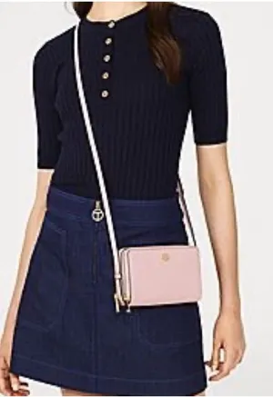 Tory Burch PARKER DOUBLE-ZIP MINI BAG Crossbody thumbnail 1