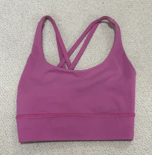 Lululemon energy long line bra size 8 thumbnail 1