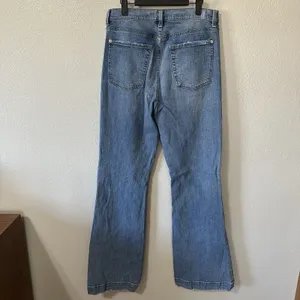 7 For All Mankind Ultra High Rise Dojo‎ Flare Jeans Womens Size 31 Light Wash thumbnail 3