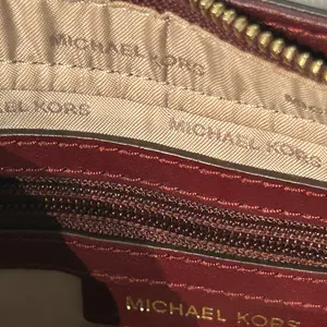 Michael Kors Burgundy Crossbody Bag thumbnail 6